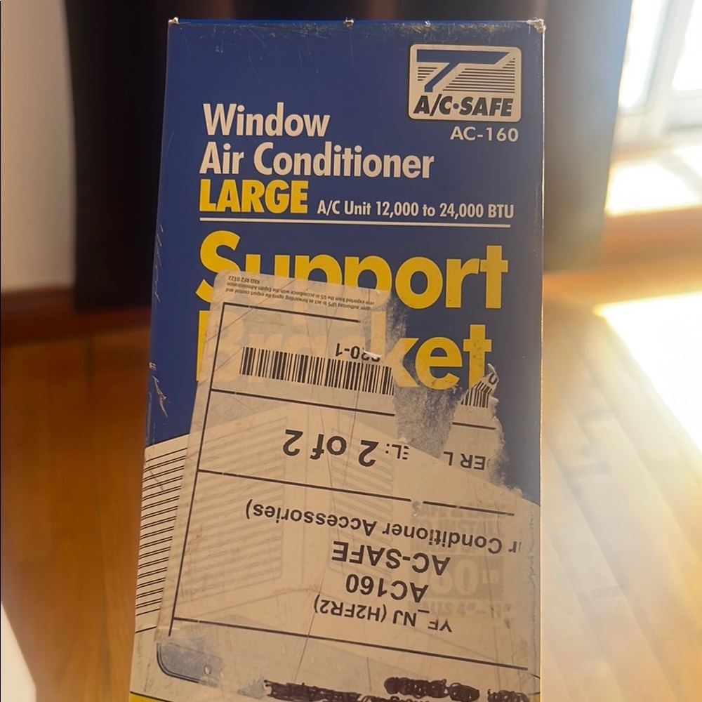 A/C Safe Window Air Conditioner Support Bracket